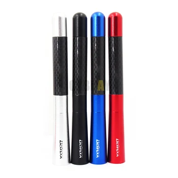 

Car 12cm Delicate Carbon Fiber Short Antenna Radio Auto Accessories For Toyota BMW e46 Seat leon Skoda Octavia 2 3 Kia Rio Opel