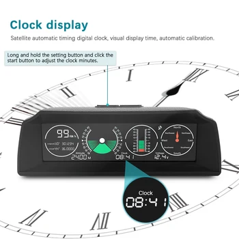 

GPS GO-2 car intelligent escort car accessories hud head up display Fatigue driving alarm and Over speed alarm Head-up display