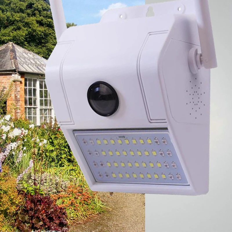 1080P WIFI Yard Wall Mount 20 LED Outdoor Camara Waterproof Motion
