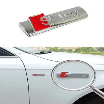 

1 pcs Car body sticker Labeling car ABS sticker for Audi a3 a4 a5 a6 s4 s5 s6 s7 q3 q5 q7 c5 c6 b6 b7 b8 8p 8v Car Accessories