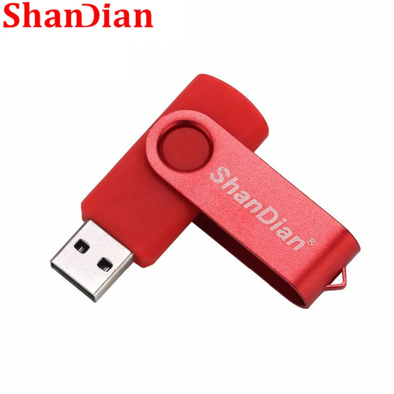 Новый креативный флеш накопитель SHANDIAN высокоскоростной 64 ГБ 32 16 4 Гб внешнее