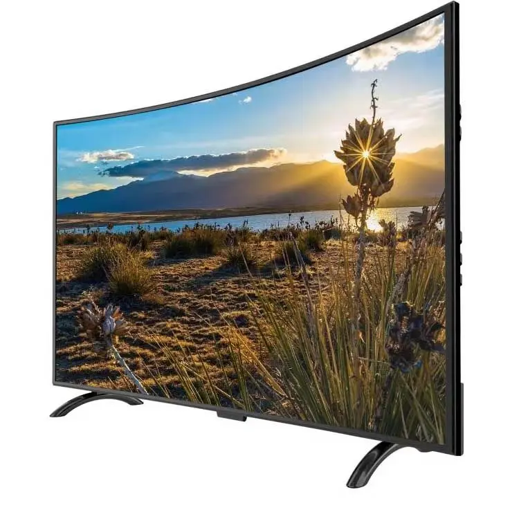  75 inch curved TV wifi KTV TV Android 7.1 RAM 1.5G ROM 8G t2 led television TV