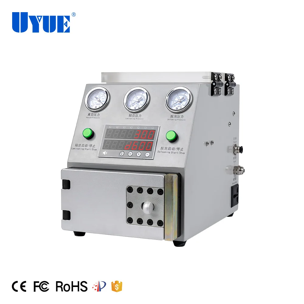 

2019 Release OCA Vacuum Laminating Machine bubble remover for Samsung Edge Curve Screen iPhone and Other Straight LCD Refurbish