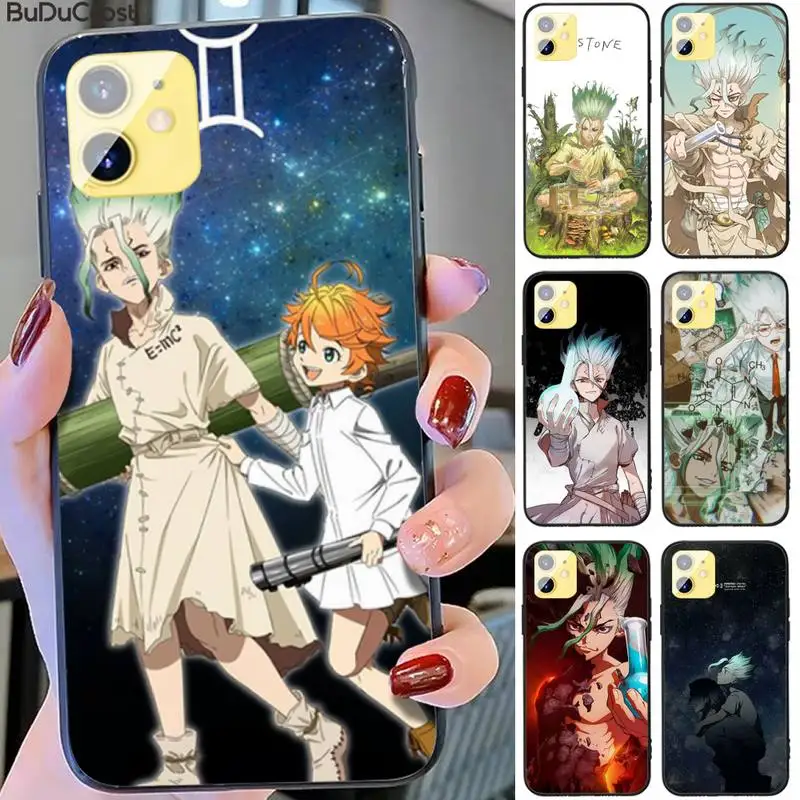 Высококачественный чехол для телефона Versaca Anime Dr. STONE iPhone 11 pro XS MAX 8 7 6 6S Plus X 5S SE XR |
