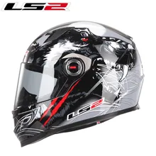 LS2 FF358 Полнолицевой мотоциклетный шлем для мужчин и женщин гоночный шлем с прозрачным козырьком Casco moto Capacetes de moto ciclista