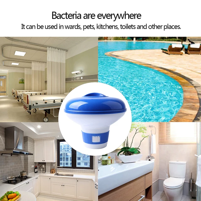 100 G Medence Tisztító Tabletta Klór Adagoló Pezsgő Ketrec Fertőtlenítőszer Tisztítószert Multifunkcionális Tisztítószer - Image 2