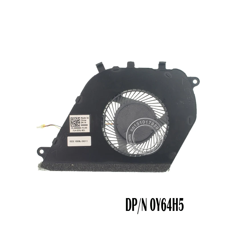Вентилятор охлаждения ЦП для DELL Inspiron15 7000 15 7570 DP/N 0Y64H5 023.1009J.0011 ND75B00 16M17|cpu cooling fan|cooling