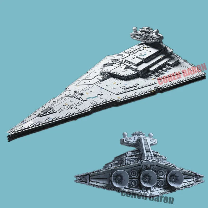 Новый МОК монарх имперский Звездный Разрушитель MOC 23556 подходит Звездные войны