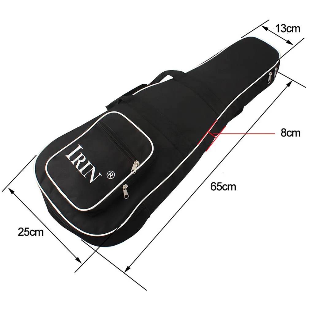 Mandolin чехол мягкий Gig Bag W боковой карман двойной плечевой ремень черный