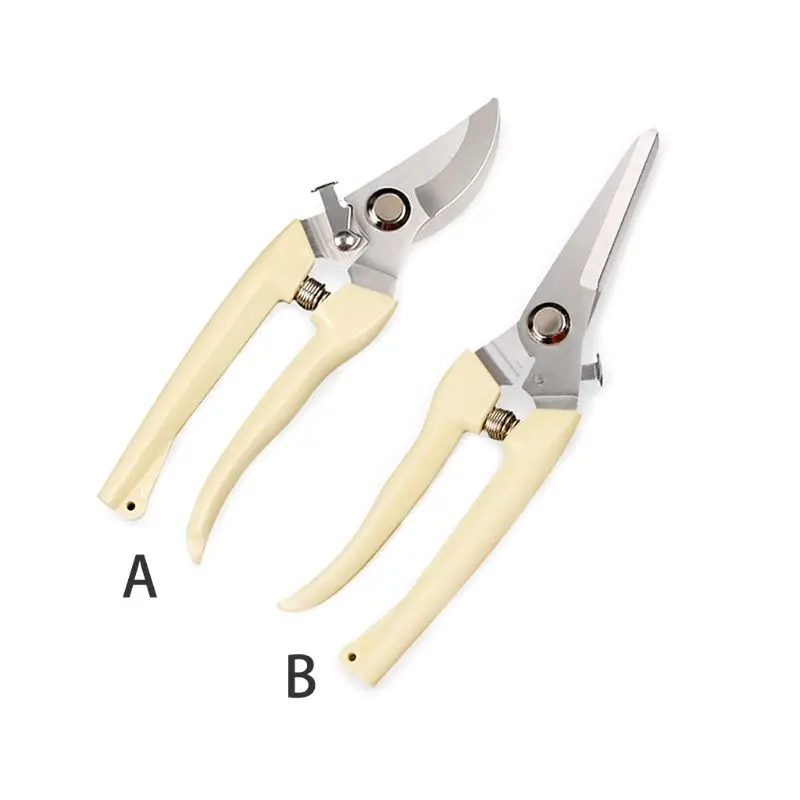 

Pruner Tree Cutter Gardening Pruning Shear Scissor Stainless Steel Cutting Home Tools Anti-slip