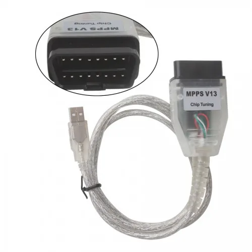 Новая версия SMPS MPPS V13.02 V13 K CAN мигающий указатель чип Тюнинг программатор системного блока управления Remap OBD2 MPPS V13.02 Профессиональный диагностический кабель