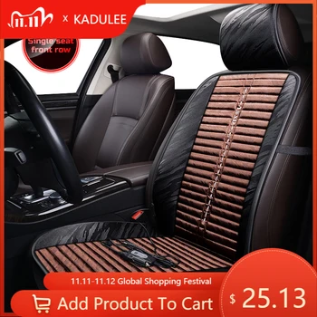 

KADULEE 12V Heated car seat cover for Mercedes Benz all models GLA E C CLA CLS S A B CLK SLK G GLS GLE GL ML GLK class winter