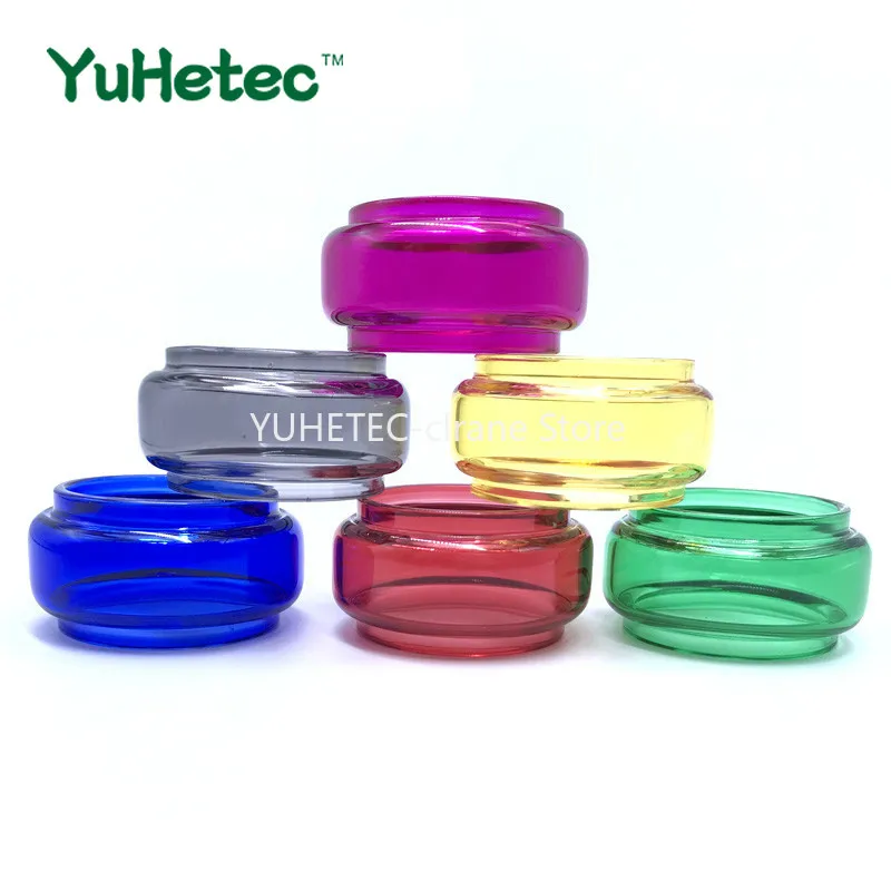 

1pcs yuhetec Pyrex Bulb Color Glass Tubu For SMOK Stick V9 Max Tank Atomizer Fit Stick V9 Max Kit 8.5ml Capacity