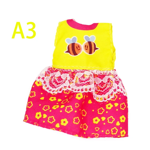 Princess Dress For 1/12 Bjd Dolls Ob11 Clothes Doll Accessories Universal 2021 New Suit Baby Outfits Fit Children Xmas Gifts yellow fish