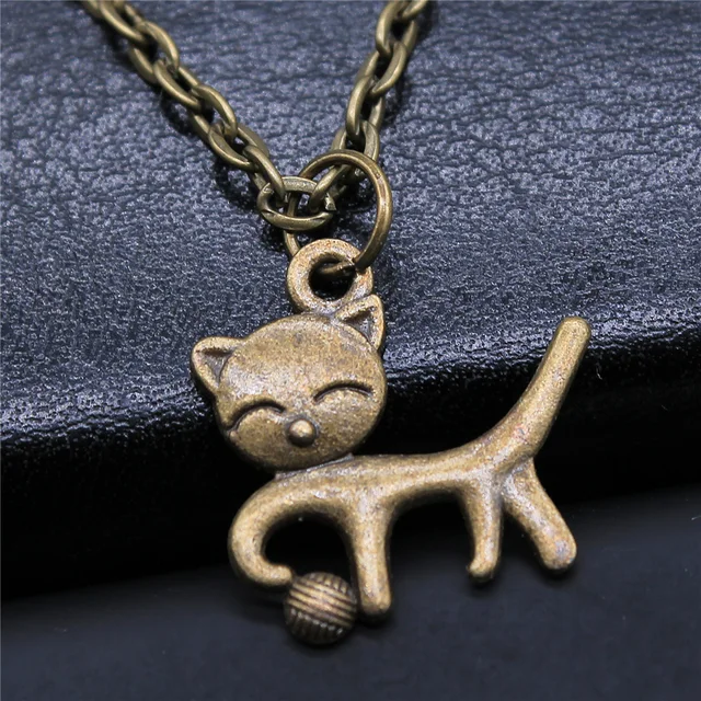 Cute Cats Pendant Necklace Lucky Cat 