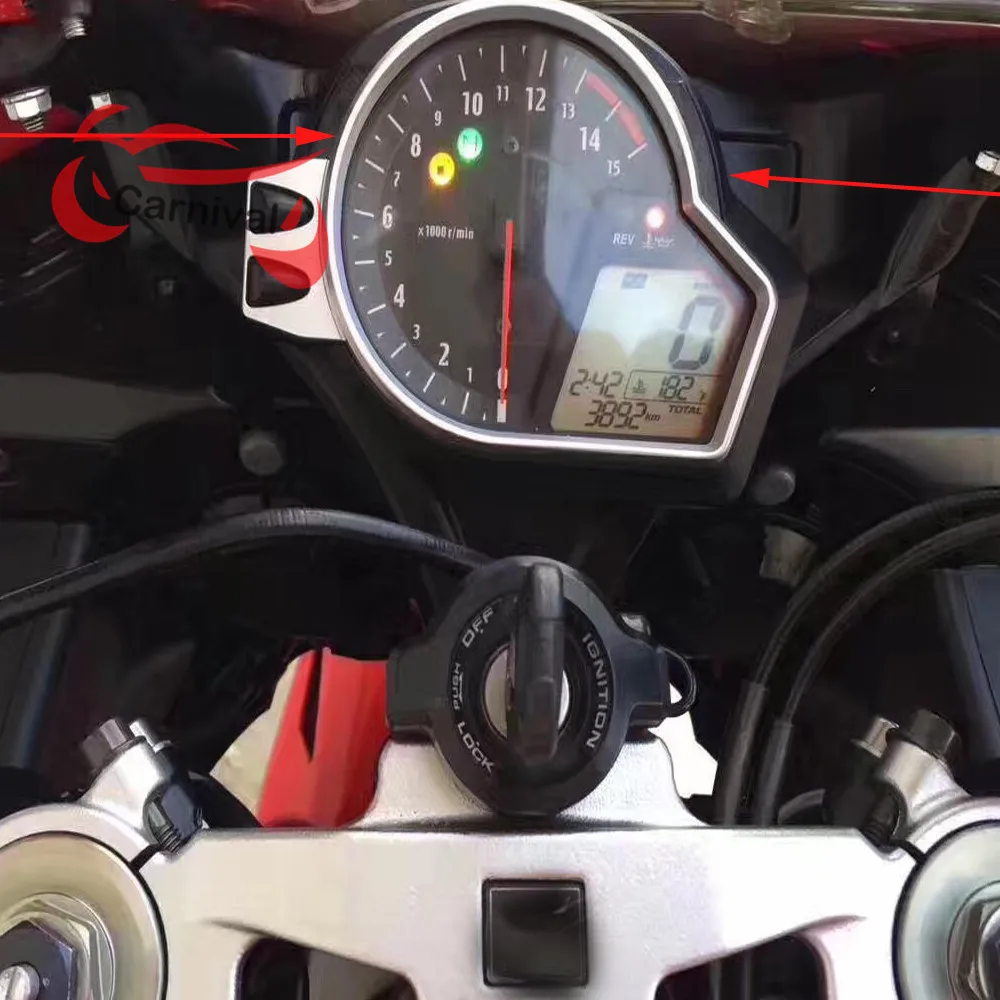 ForHonda CBR1000RR новые аксессуары для мотоциклов Спидометр Тахометр крышка инструмента 2008-2011 08 09 10 11