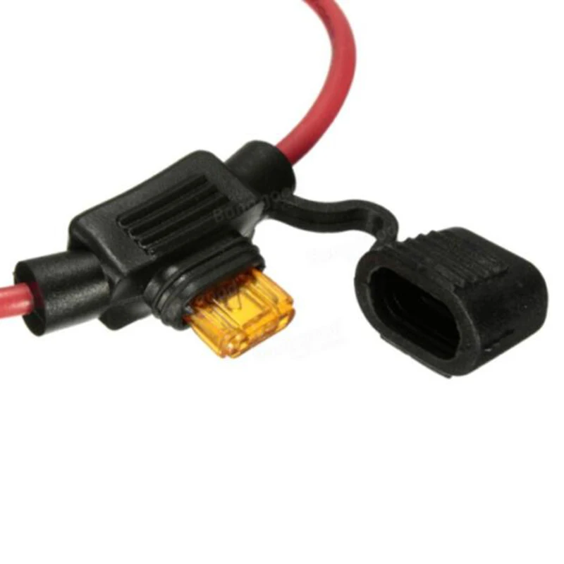 Автомобильный держатель предохранителя 12V Мини Лезвие держатель для 5A 10A 15A 20A 30A предохранители