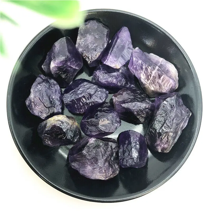 Wholesale 100g 20-50mm Natural Amethyst Crystal Rough Raw Original Stone Rock Specimen Minerals Natural Quartz Crystals