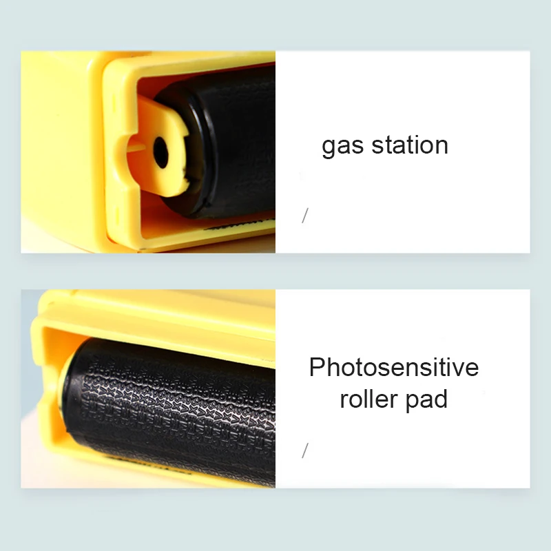 Identity Theft Protection Roller Stamp Guard Your ID Privacy Stamp Roller Security Confidential Data Plastic for Office Document