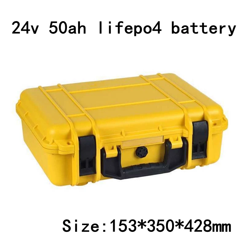 24V 50Ah LiFepo4 литий ионная батарея Батарея для негераторов солнечной энергии Системы
