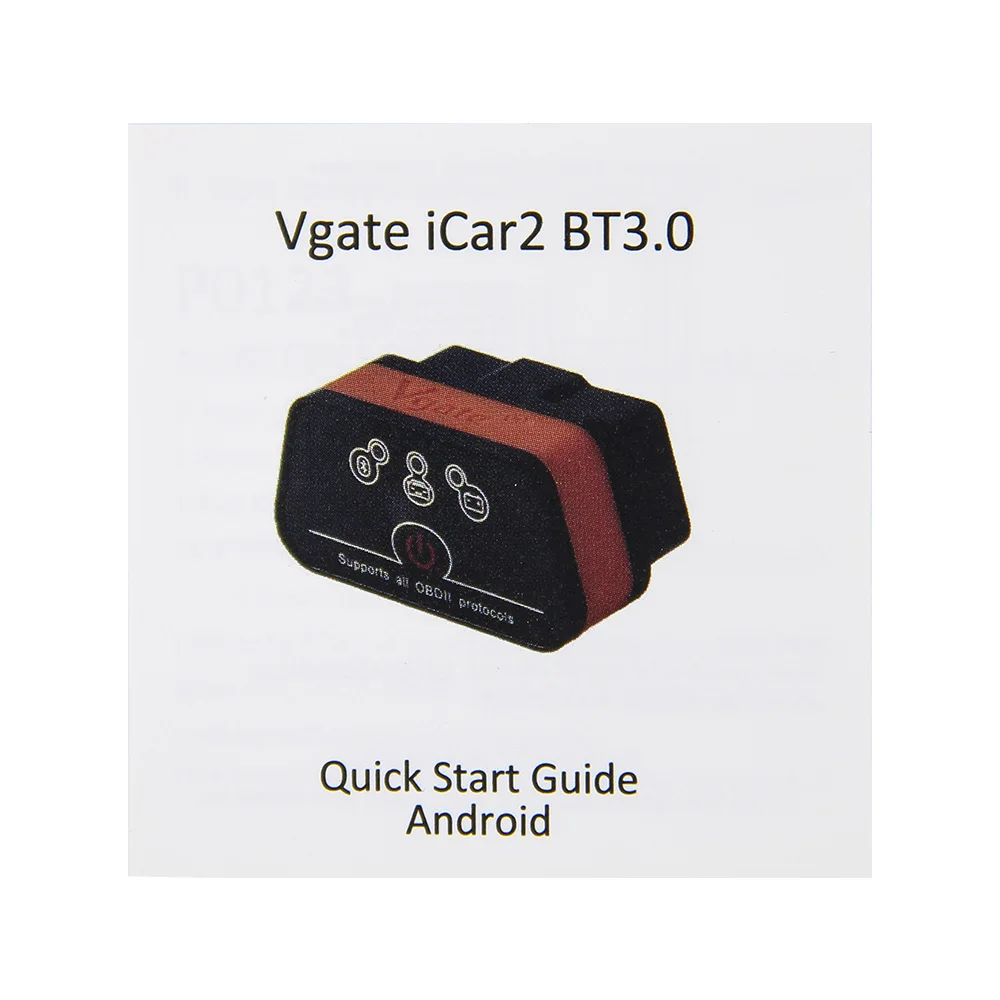 Vgate iCar2 OBDII считыватель кодов iCar2 для obd 2 протоколов Bluetooth версии 3,0 Поддержка системы Android/Windows
