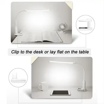 

Book Lamp USB Piano Study Sensitive Light LED Clip Booklight Portable 24LED Clip-On Eye-Care Flashlight Adjustable Flexible