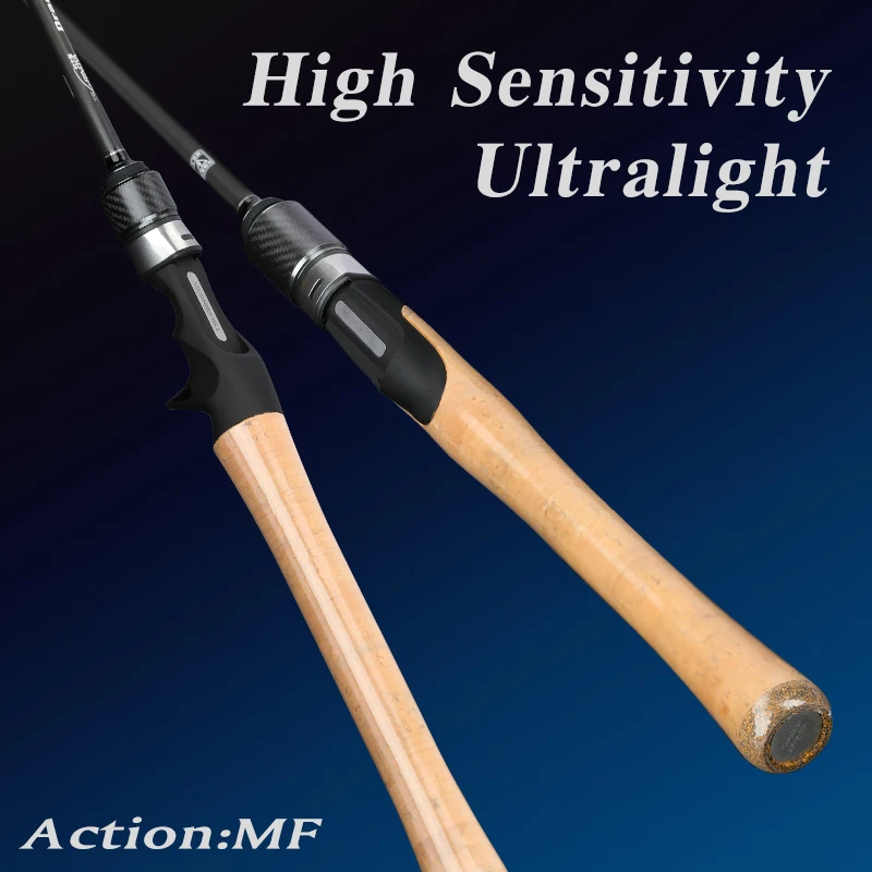 TSURINOYA Fishing Rod DRAGON 1.98/2.04/2.10m MF Ultrelight L Bait Casting Spinning Carbon Rods 2 Section bait finesse 2-10g | Спорт и
