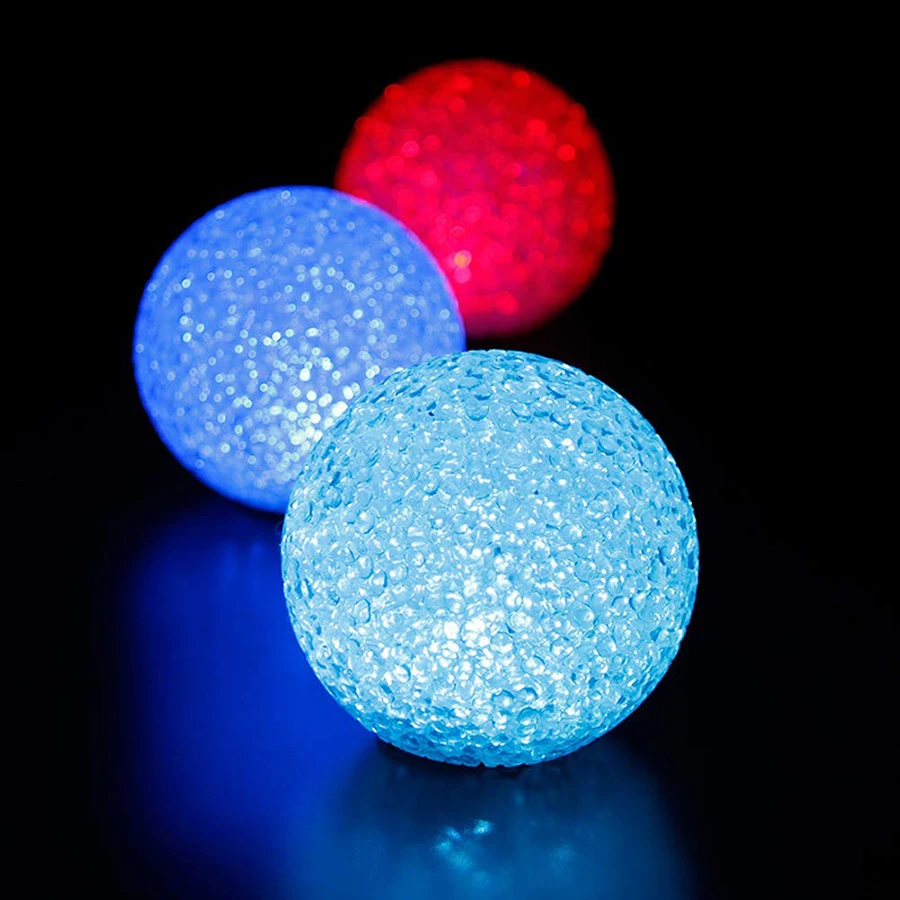 8/10/12/14CM Magic Crystal Ball Color Changing LED Night Light Toy Ball Halloween Party  Festival Table Lamp Room Decoration star night light