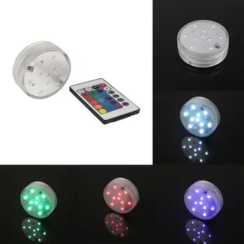 

LED-Light Lamp Multi Color Remote Control Aquarium Wedding Waterproof