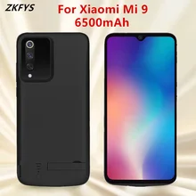 Чехол для аккумулятора s для Xiaomi Mi 9, портативный внешний аккумулятор, чехол для зарядки аккумулятора, 6500 мА/ч, внешняя подставка, зарядное устройство, чехол для аккумулятора