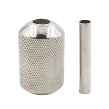 30 мм, новинка, 1 шт., нержавеющая ручка для татуировки, картридж для татуировки, трубка с иглой для тату, поставки