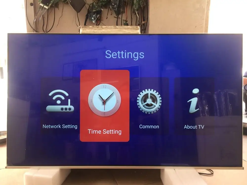 7" дюймовый телевизор DVB-T2 S2 и wifi 4k led Телевизор smart tv