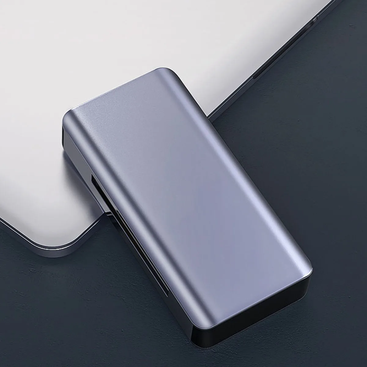 4-в-1 кард-ридер многофункциональная карта адаптер USB 3,0 SD/TF/CF/кард-ридер для Камера мобильного телефона серый