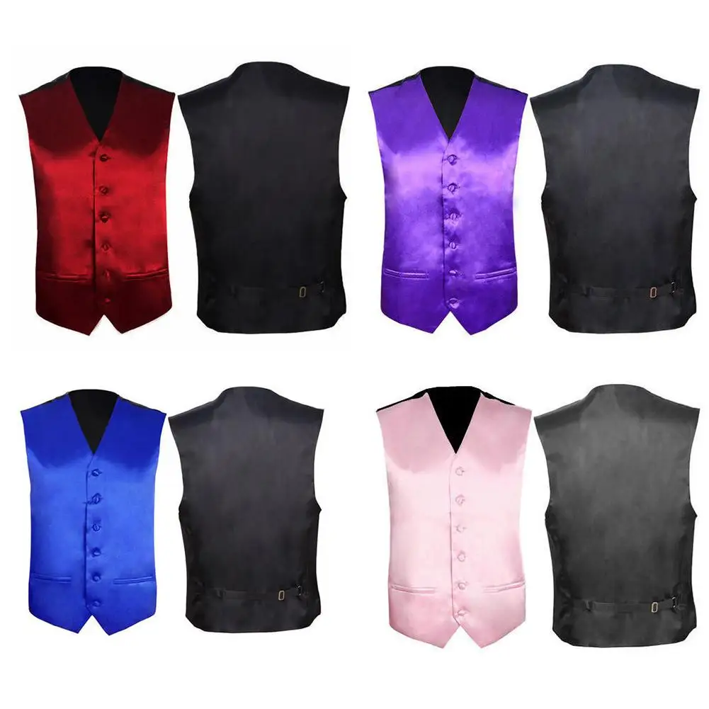 

waistcoat for men Wedding vest men 2020 New Mens Vests Gentleman Social Mens Vest Party Gilet Square