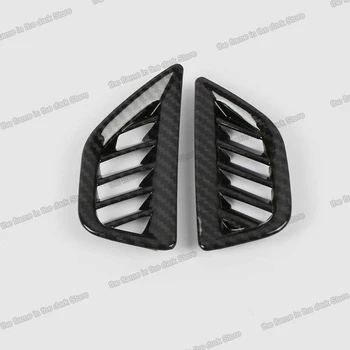 

Lsrtw2017 for Changan Cs85 coupe Car Dashboard Front Vent Frame Trims 2018 2019 2020 Carbon Fiber abs matt silver auto side