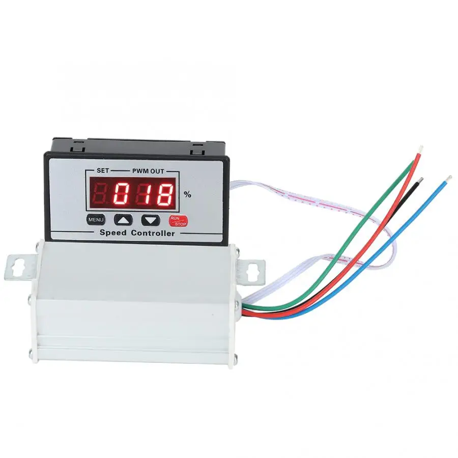 DC9-60V PWM скорость двигателя Регулировочная щетка контроллер скорости двигателя с цифровым дисплеем 30A Выход высокого качества