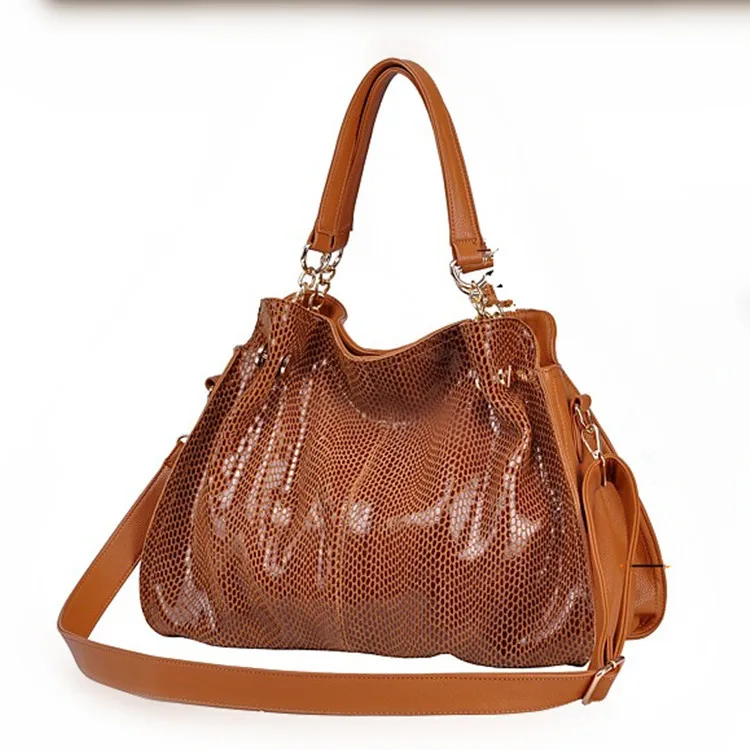 

Quality design snake skin shoulder bags for women 2023 Crossbody bag Chain Bags fashion composite leather women bag bolsos mujer