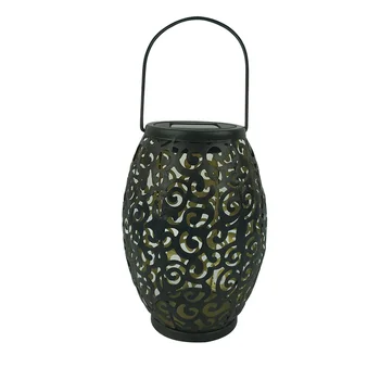 

Hanging Solar Lantern Auspicious Cloud Landscape Solar Light for Patio Courtyard Garden
