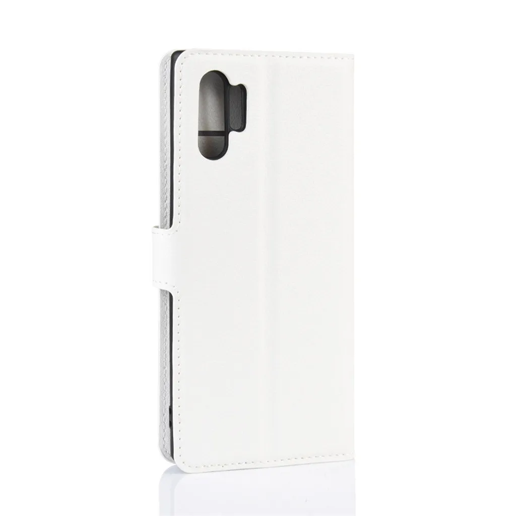 Для samsung Galaxy Note 10+ 6,8 дюймов Роскошный кошелек из искусственной кожи чехол флип бумажник держатель для карт с функцией подставки