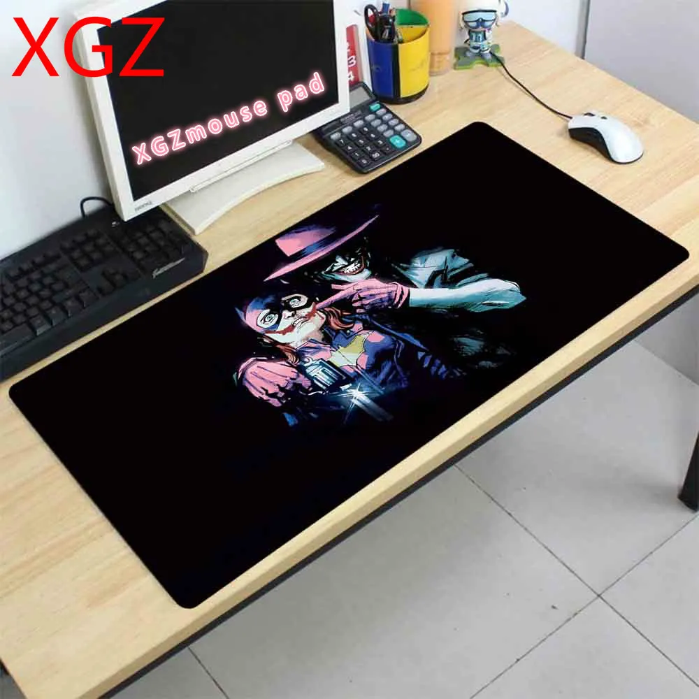 

XGZ Anime Mouse Pad HD Funny Clown Pattern Mouse Pad Electric Cool Gamer Desk Mat Mouse Pad Gaming Accessories 90X40