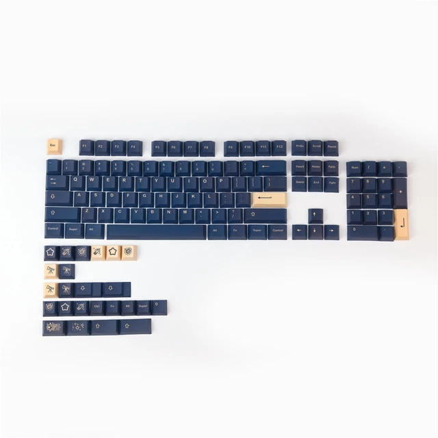 Pbtキーキャップgmk stargaze 5顔染料subbedテクニクス桜用GH60 