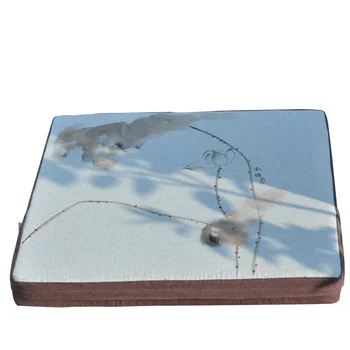 

Washable Square 60x60x6cm Large Size Floor Cushions Tatami Seating Zabuton Meditation Seat Round Memory Foam Seat Cushion
