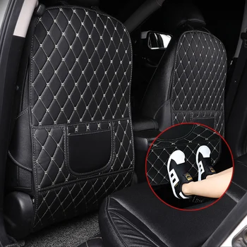 

GM Seat Back Protection Cover Storage Bag Child Kick Cushion Cover For Audi, BMW, Benz, Toyota, Volkswagen, Honda, Auto Parts
