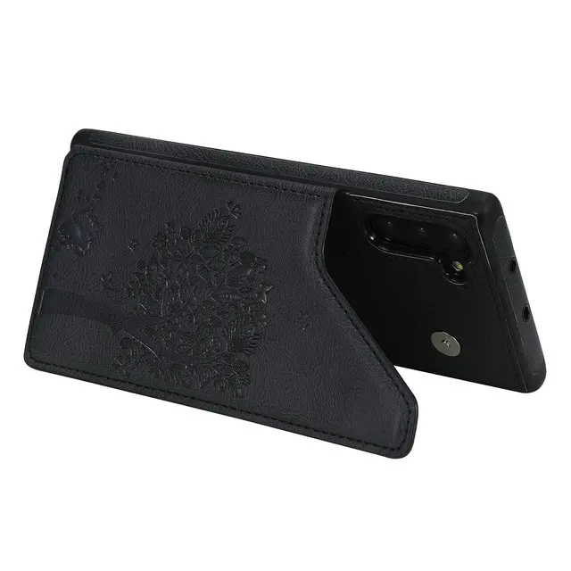Кошелёк на магните Etui для samsung Galaxy Note 10 Plus чехол Note10+ samsung Note 10 кожаный чехол для Coque samsung Note10 Plus чехол