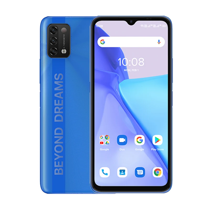 android 10 cellphones UMIDIGI Power 5 Global Version Smartphone Android 11 Helio G25 16MP AI Triple Camera 6150mAh 6.53'' Full Screen android cell phone Android Phones