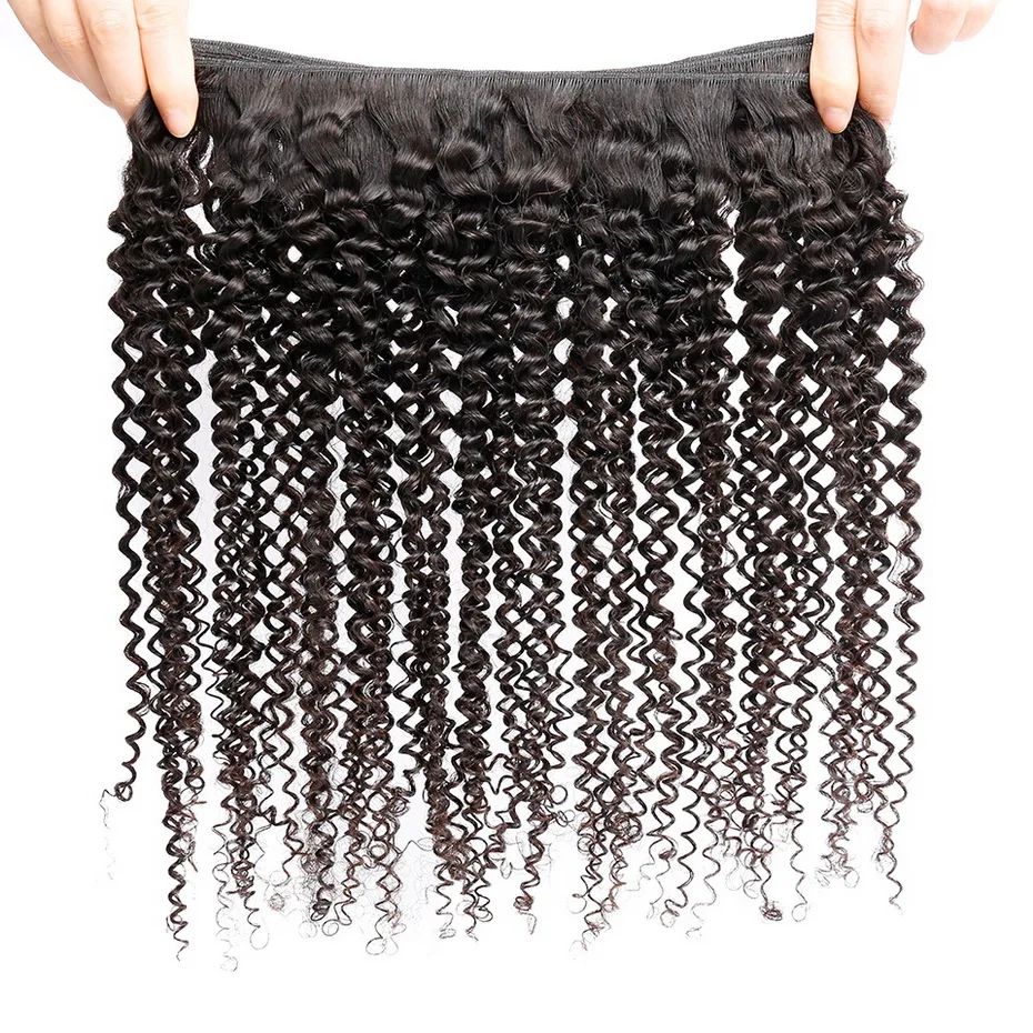 Stema перуанские кудрявые волосы пряди 1/3/4 пряди волос, 8-30 дюймов натуральный Цвет пряди человеческих волос для Волосы remy человеческие волосы для наращивания