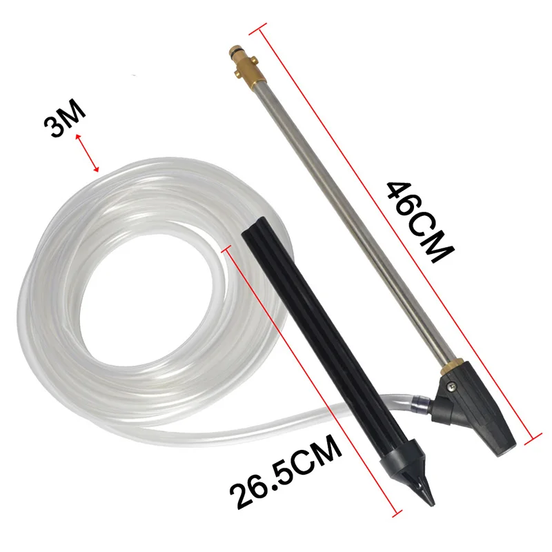 Напорная шайба для пескоструйной обработки, насадка-адаптер, шланг для Nilfisk Gerni