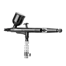 KKmoon Аэрограф профессиональная гравитационная подача Аэрограф 0,3 мм триггер распылитель машина художественное ремесло распыление краски пистолет-распылитель