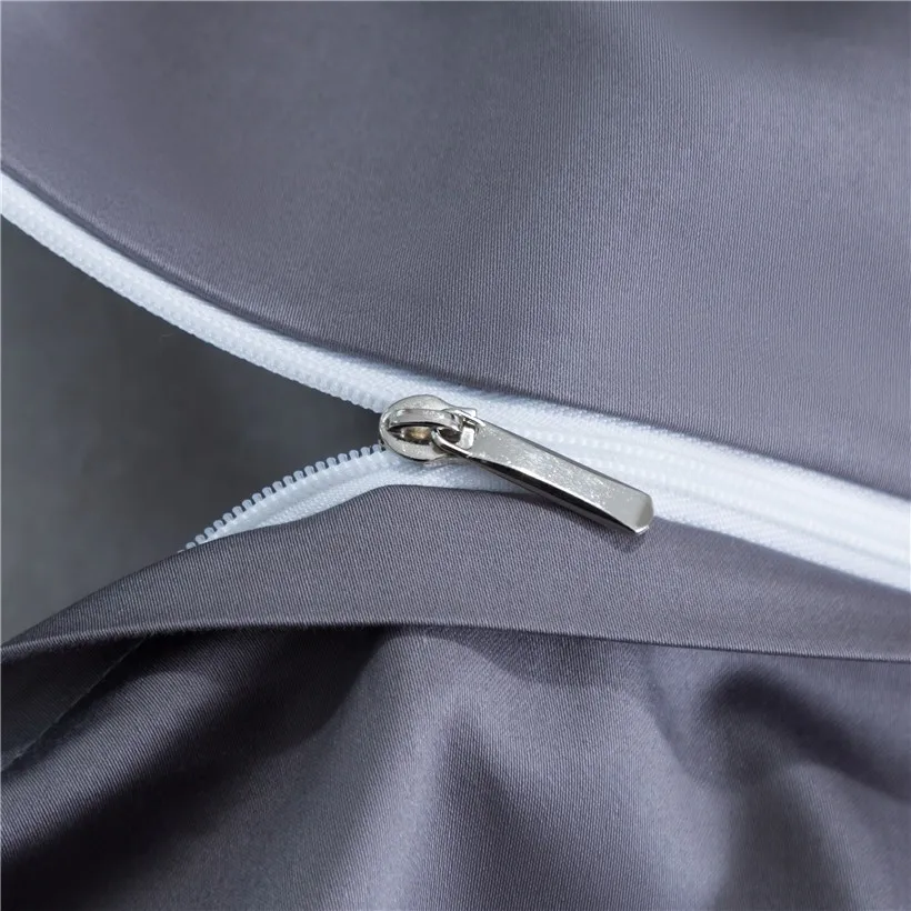 Luxurious Smooth Silky Satin 1000TC Egyptian Cotton 4pcs Bedding Set
