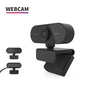 

2020 New Full HD Web Camera With Built-in Microphone USB Plug Web Cam For PC Computer Laptop Desktop YouTube Skype Win10